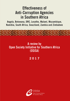 Effectiveness of Anti-Corruption Agencies in Southern Africa