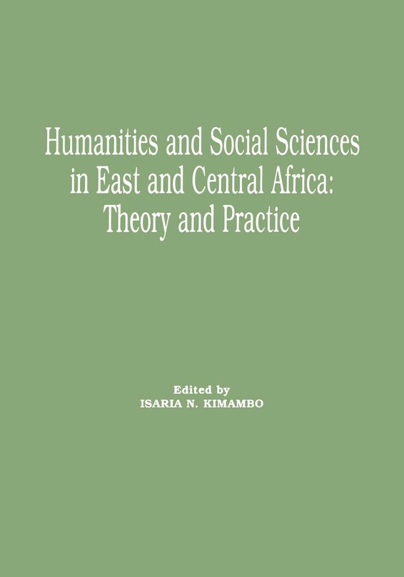 Humanities and Social Sciences in East and Central Africa