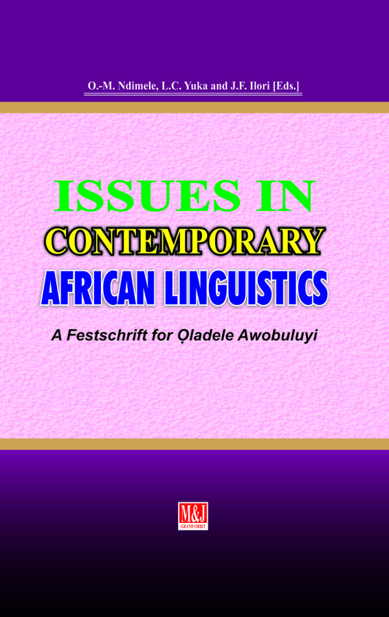 Issues in Contemporary African Linguistics