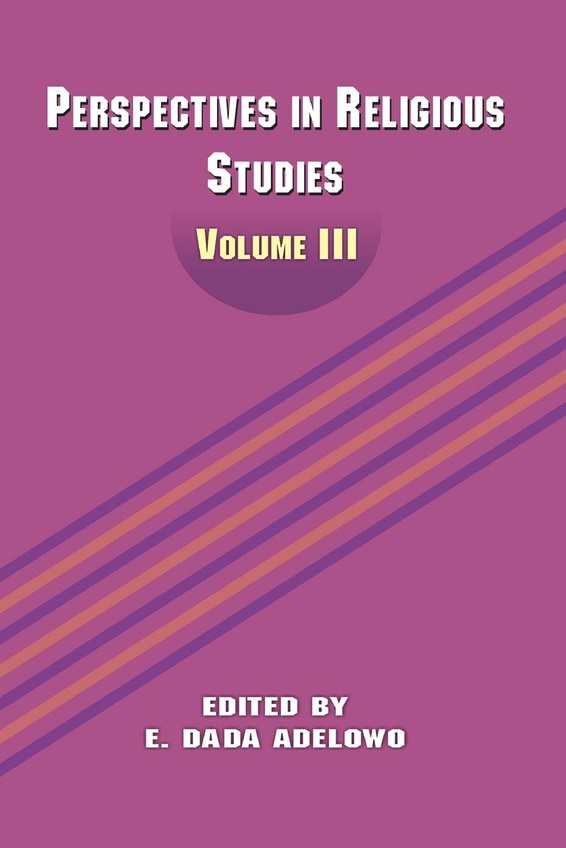 Perspectives in Religious Studies: Volume III