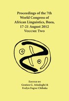 Proceedings of the 7th World Congress of African Linguistics, Buea, 17-21 August 2012