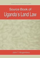 Source Book Of Uganda's Land Law