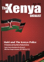 The Kenya Socialist Volume 8